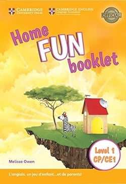 Home fun niveau 1 - cp/ce1 booklet édition française