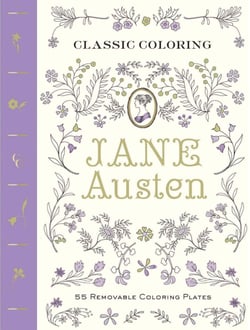 Jane austen colouring book