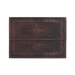 Chemises porte-documents A4 Paperblanks - Marron - Noir Marocain Uni