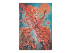 Carnet flexis oiseau de feu - mini - ligne - 208 p.