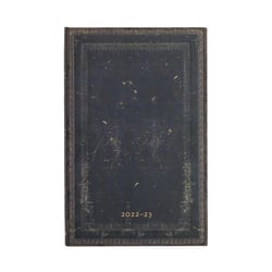 Agenda scolaire semainier 2022/2023 - Reliure à l’Ancienne - 13,5 x 21 cm - Paperblanks - Arabica uni