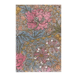 Répertoire Paperblanks - Rose - 14 x 9 cm - Morris chèvrefeuille rose mini - 128 pages lignées