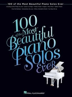 100 of the most beautiful piano solos ever - recueil piano