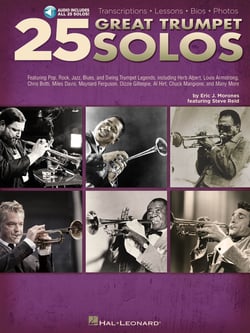 25 great trumpet solos transcriptions 'lessons' bios ' photos + enregistrement(s) en ligne