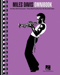 Miles davis omnibook - instruments basse - for bass clef instruments  bassoon, trombone, violoncello