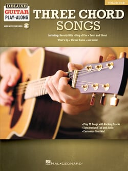 Three Chord Songs - Deluxe Guitar Play-Along Volume 12