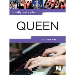 Really easy piano : queen - 20 queen hits - piano facile