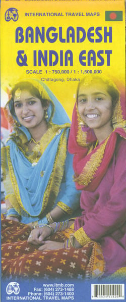 BANGLADESH AND INDIA EAST 1:1 500 000 - 2ND EDITION