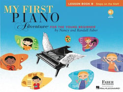 Nancy faber : my first piano adventure - lesson book b -  recueil + enregistrement(s) en ligne
