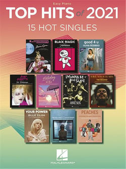 Top Hits of 2021 - Piano facile