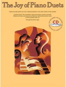 Denes agay : the joy of piano duets - + audio online