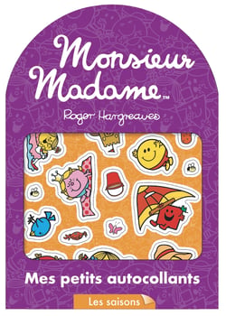 Mes petits autocollants - les monsieur madame - mes petits autocollants 2 - les saisons