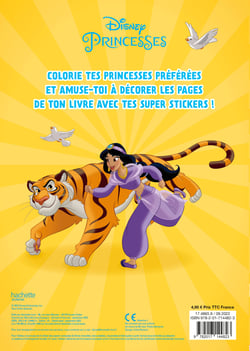 DISNEY PRINCESSES - Mes Coloriages avec Stickers - Disney