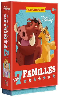 DISNEY CLASSIQUES - Jeu de cartes - 7 familles