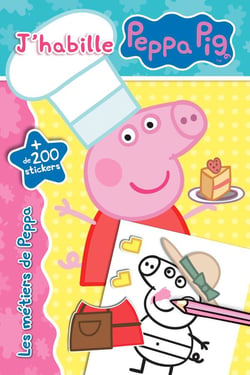 Peppa Pig - J'habille - Les métiers de Peppa