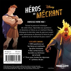Boîte Héros ou Méchant Disney