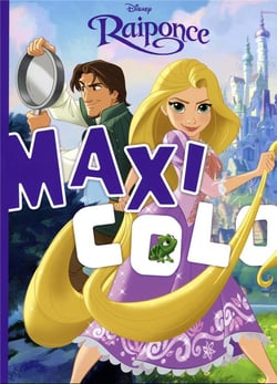RAIPONCE - Maxi Colo - DISNEY PRINCESSES