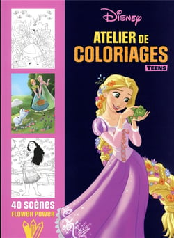 DISNEY TEENS - Atelier de coloriages - Flower Power