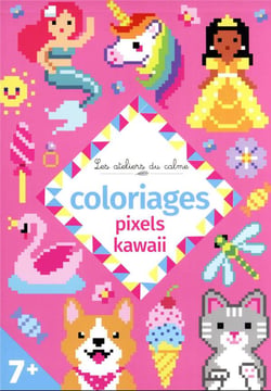 Coloriages Pixels Kawaii