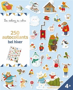 250 autocollants - Bel Hiver