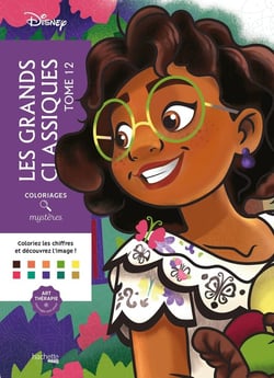 Coloriages mystères Disney -  Les Grands classiques Tome 12