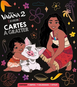 VAIANA 2 - Pochettes Cartes à Gratter - DISNEY PRINCESSES