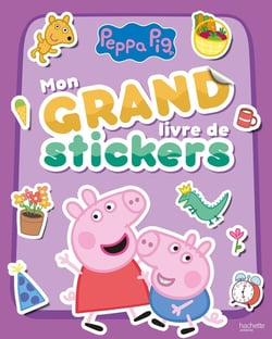 Peppa Pig : Mon grand livre de stickers