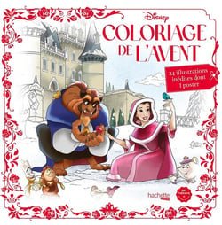 Coloriage de l'Avent Disney