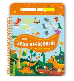 Mes jeux effaçables - Les dinosaures