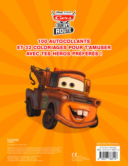 CARS - Mes Autocollants - Cars sur la Route - Disney Pixar