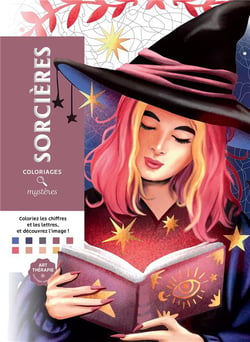 Coloriages Mystères - Sorcières