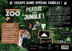 Escape game famille - UNE SAISON AU ZOO Perdus dans la jungle !
