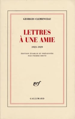 Lettres à une amie : 1923-1929