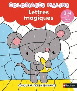 Lettres magiques PS - Coloriages malins