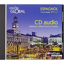 Visión Global Espagnol A2+>B1/ B1>B2 - BTS 1ère & 2ème années IUT - 1 CD Audio (MP3)