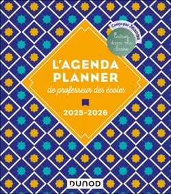 L'Agenda planner de professeur des écoles - 2025-2026