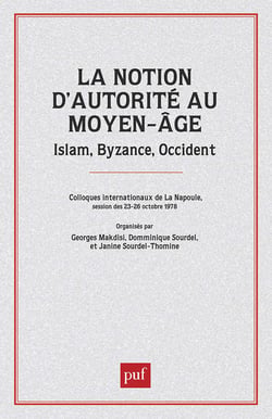 La notion d'autorité au Moyen-Âge