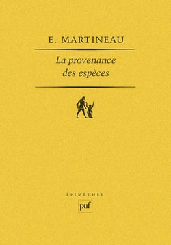 La Provenance des espèces. cinq méditations sur la libération de la liberté
