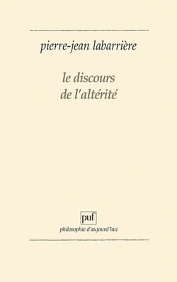 Le discours de l'alterité