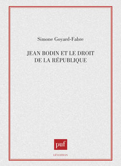 Jean Bodin et le droit de la république