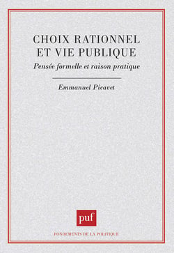 Choix rationnel et vie publique