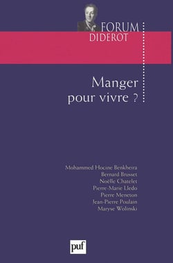 Manger pour vivre ?