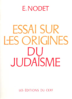 Essai sur les origines du judaisme