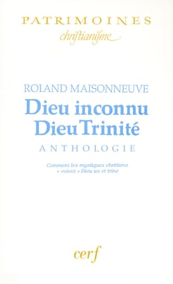 Dieu inconnu Dieu Trinité