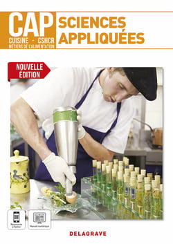 Sciences appliquées 1re et 2e années CAP cuisine, CSHCR et métiers de l'alimentation : pochette élève (édition 2021)
