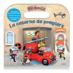 La caserne de pompiers (valise et stickers épais)