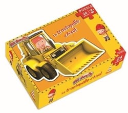 Puzzle - La tractopelle d'Axel (24 pièces)