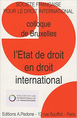 L'Etat de droit en droit international