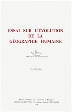 Essai sur l'évolution de la géographie humaine