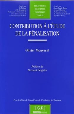 Contribution à l'étude de la pénalisation